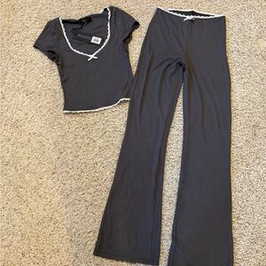 White Fox PJ Set